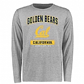 Cal Bears Campus Icon Long Sleeve WEM T-Shirt - Ash,baseball caps,new era cap wholesale,wholesale hats